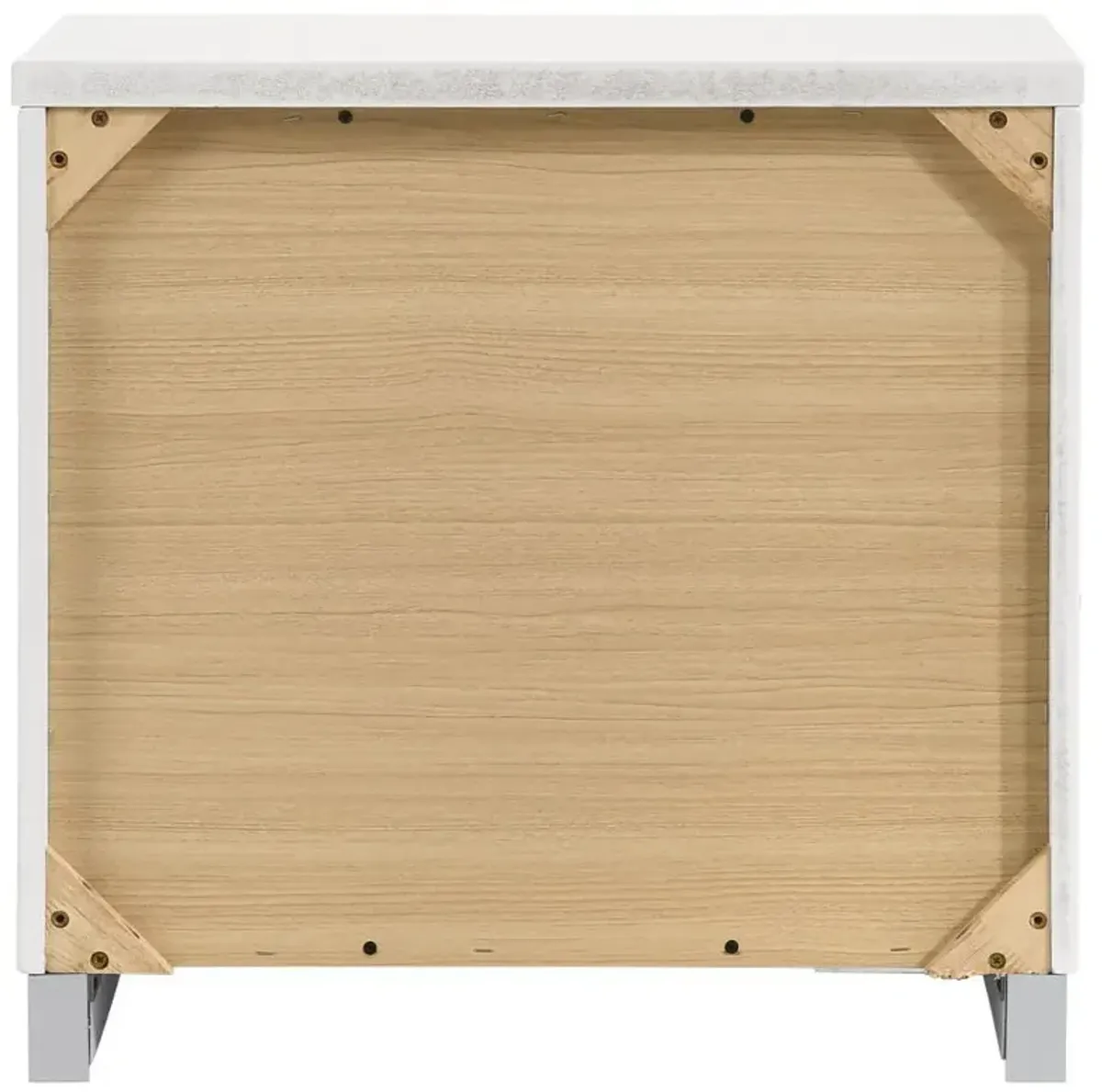 Felicity - 2-Drawer Nightstand - White High Gloss