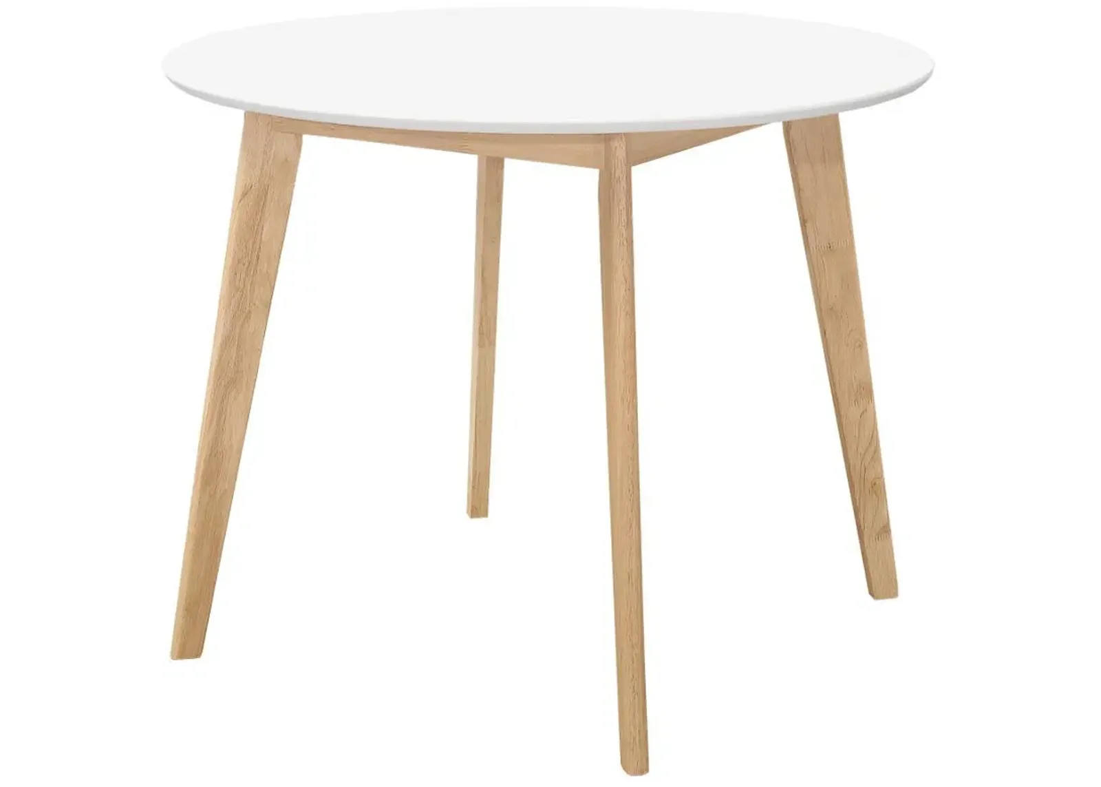 Breckenridge - Round Dining Table - Matte White