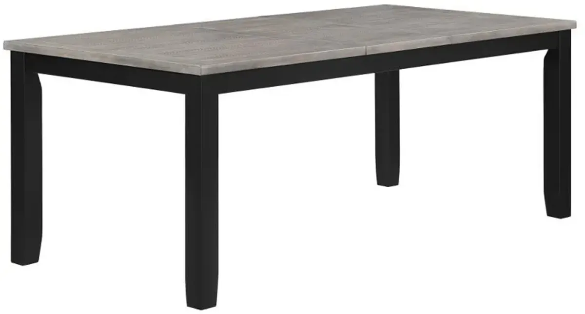 Elodie - Rectangular Extension Leaf Dining Table - Black