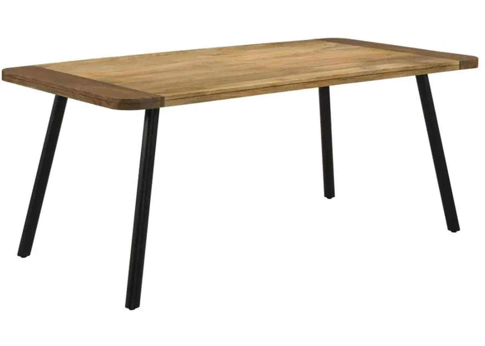 Maverick - Solid Wood Dining Table - Natural Mango