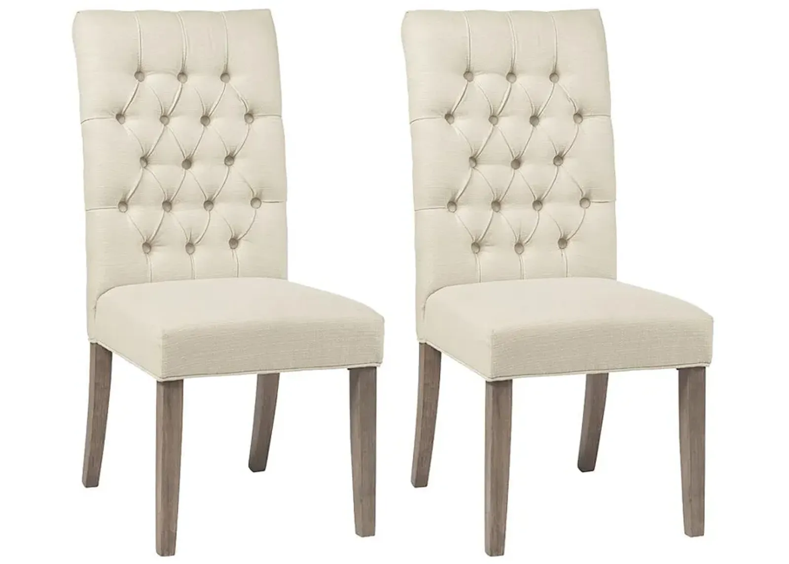 Douglas - Upholstered Dining Side Chair (Set of 2) - Oatmeal