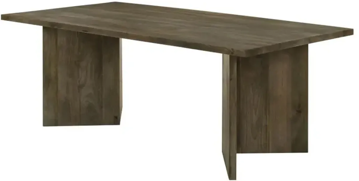 Tyler - Solid Wood Dining Table - Mango Brown