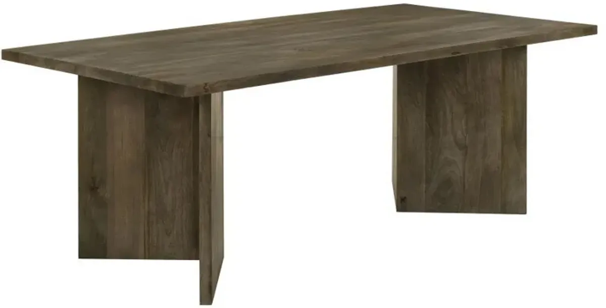 Tyler - Solid Wood Dining Table - Mango Brown