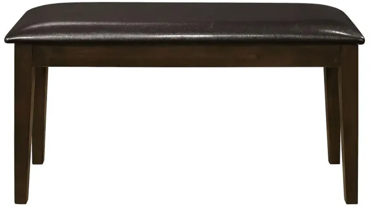 Guillen - 5 Piece Rectangular Dining Table Set - Cappuccino