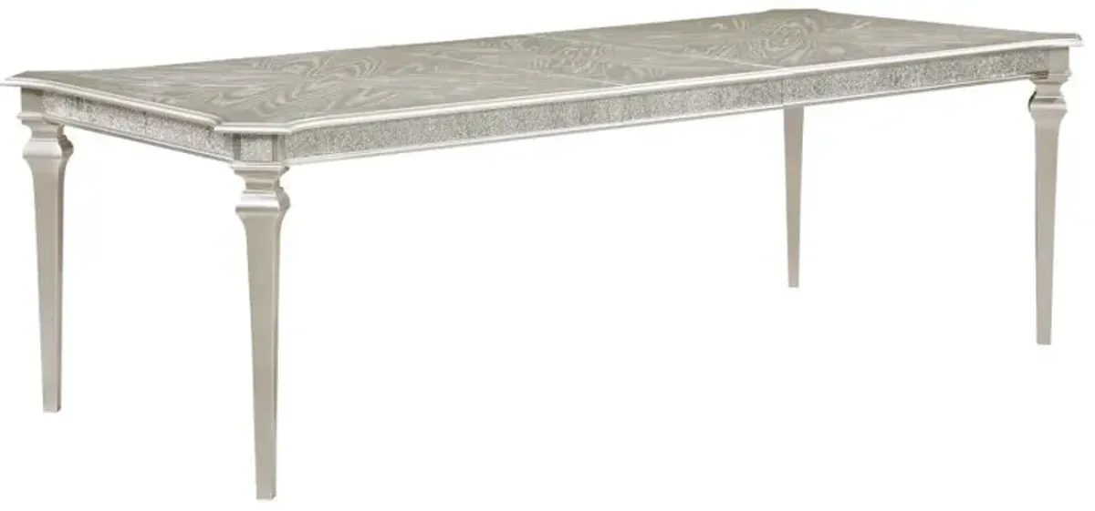 Evangeline - Extension Leaf Dining Table - Silver Oak