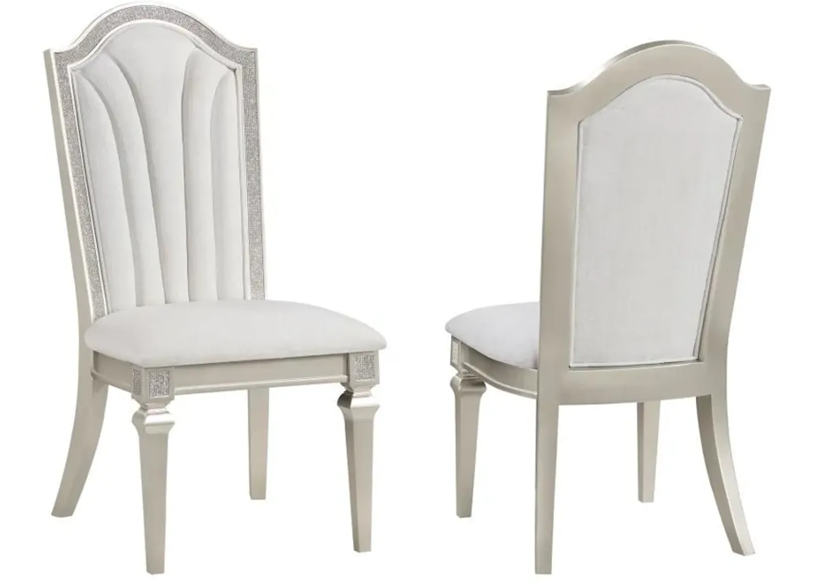 Evangeline - Wood Dining Side Chair (Set of 2) - Silver Oak