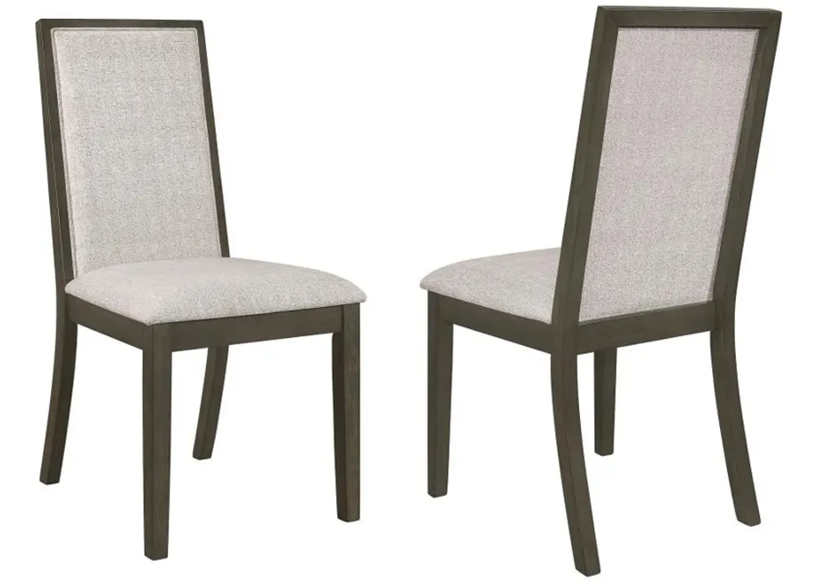 Kelly - Upholstered Dining Side Chair (Set of 2) - Dark Gray