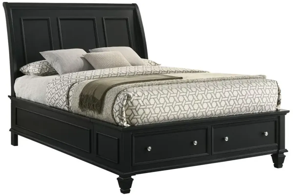 Sandy Beach - Storage Sleigh Bed