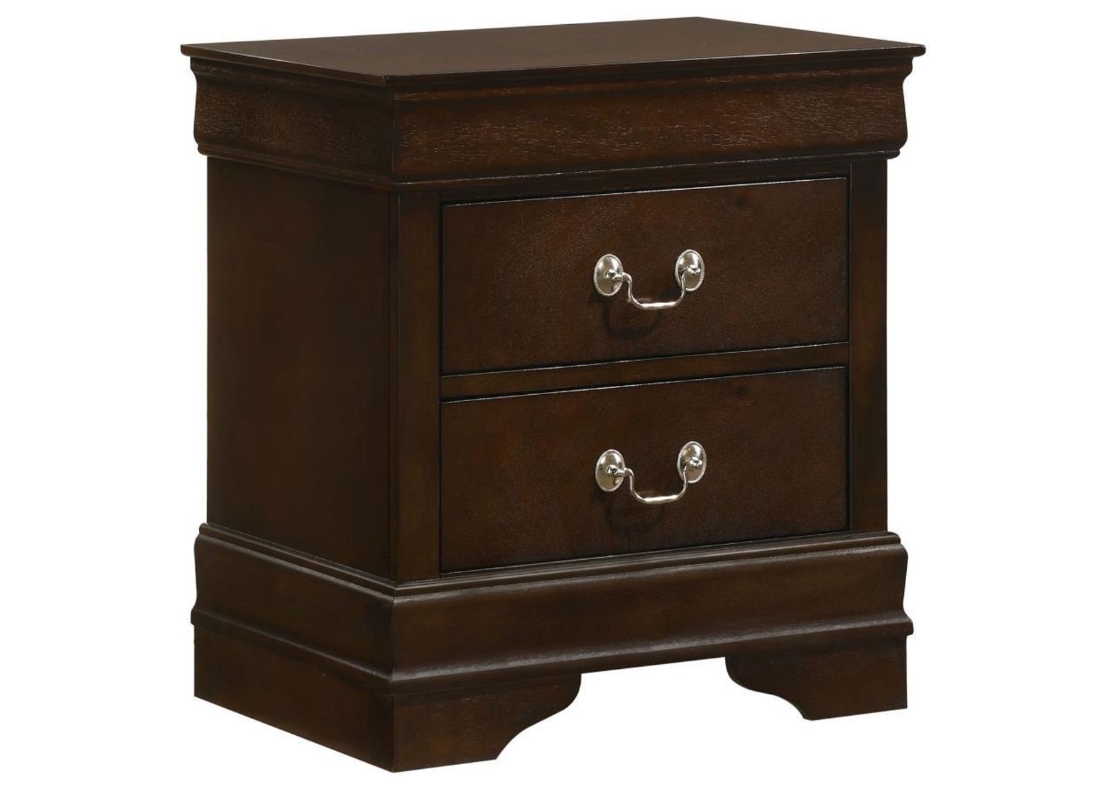 Louis Philippe - Two-drawer Nightstand