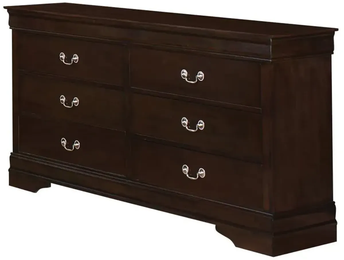 Louis Philippe - Six-drawer Dresser