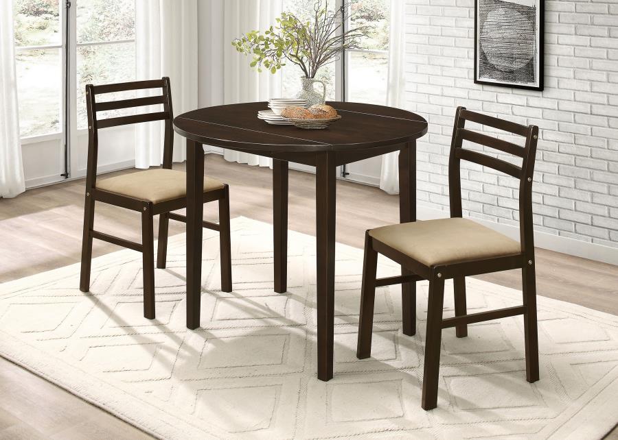 Bucknell - 3-piece Dining Set with Drop Leaf