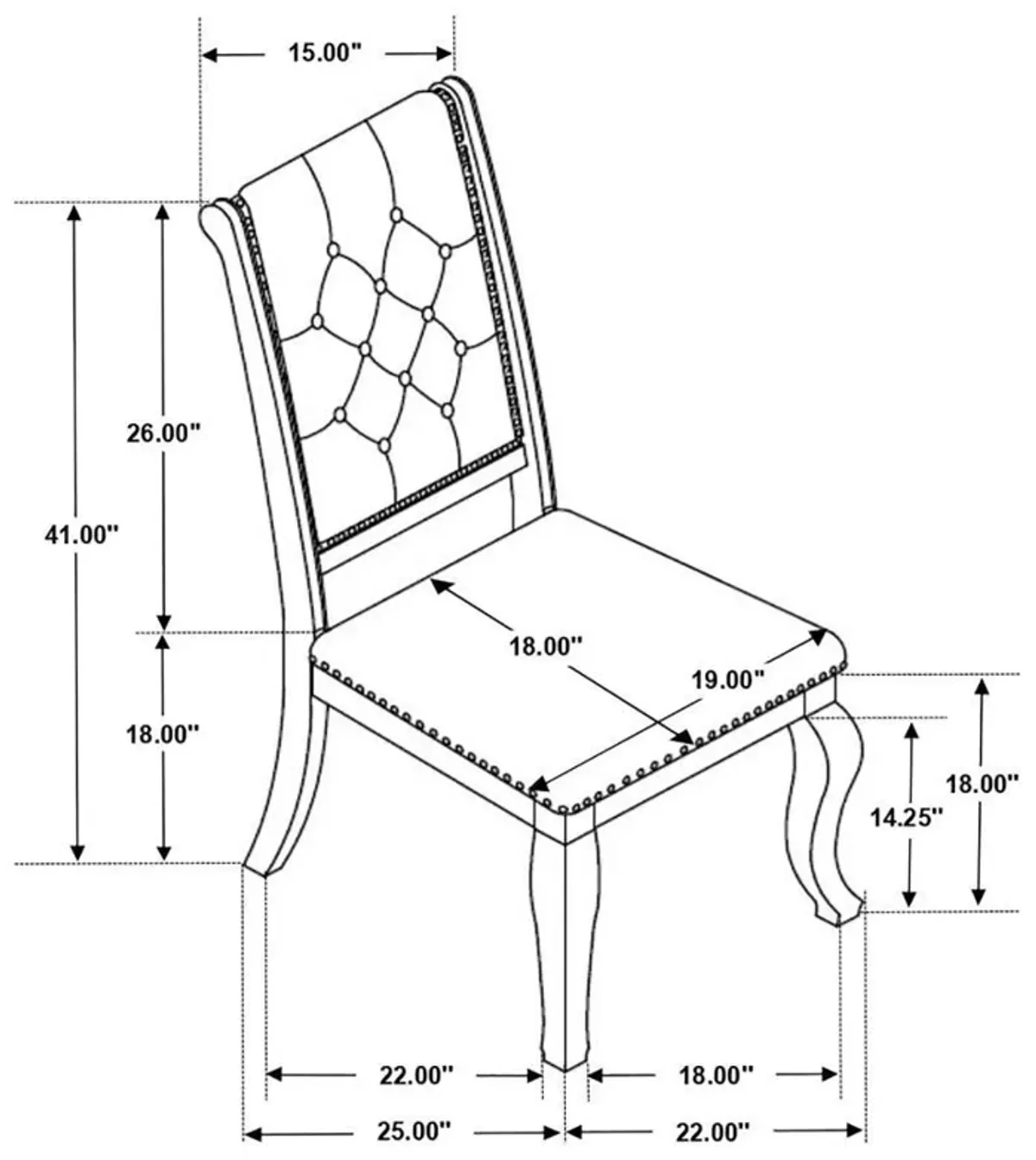 Brockway - Cove Tufted Dining Chairs (Set of 2)