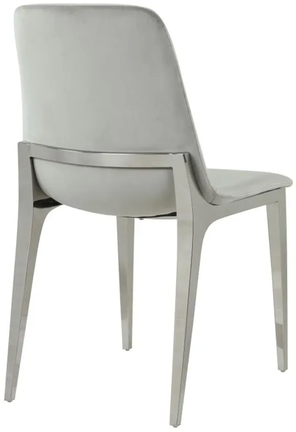 Irene - Upholstered Dining Side Chair (Set of 4) - Light Gray