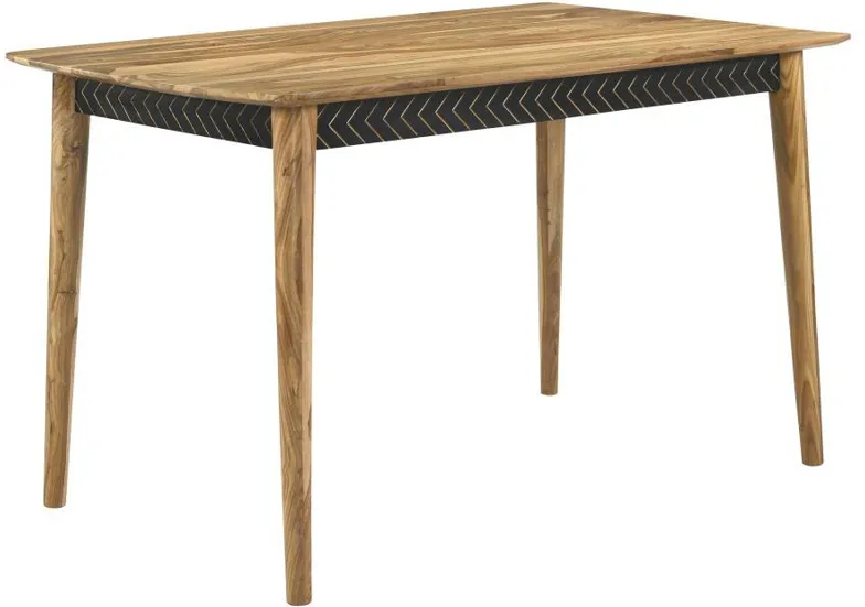 Partridge - Rectangular Counter Height Table - Natural Sheesham