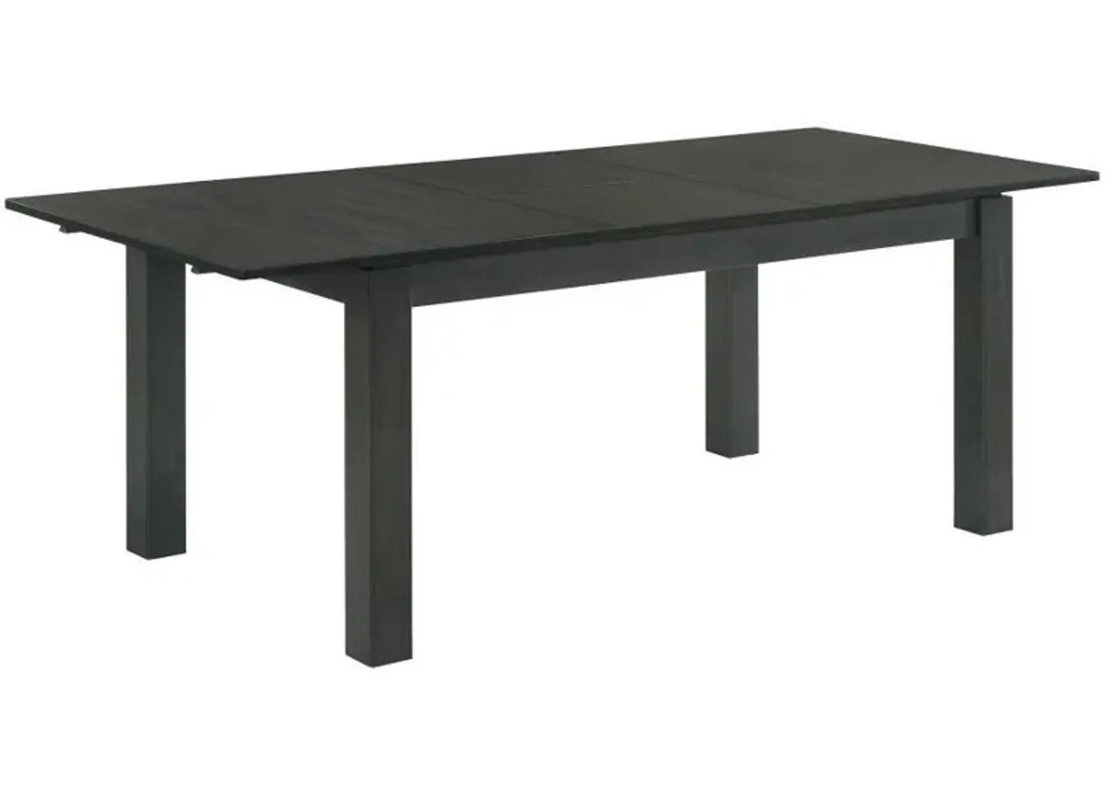 Jakob - Rectangular Extension Leaf Dining Table - Black