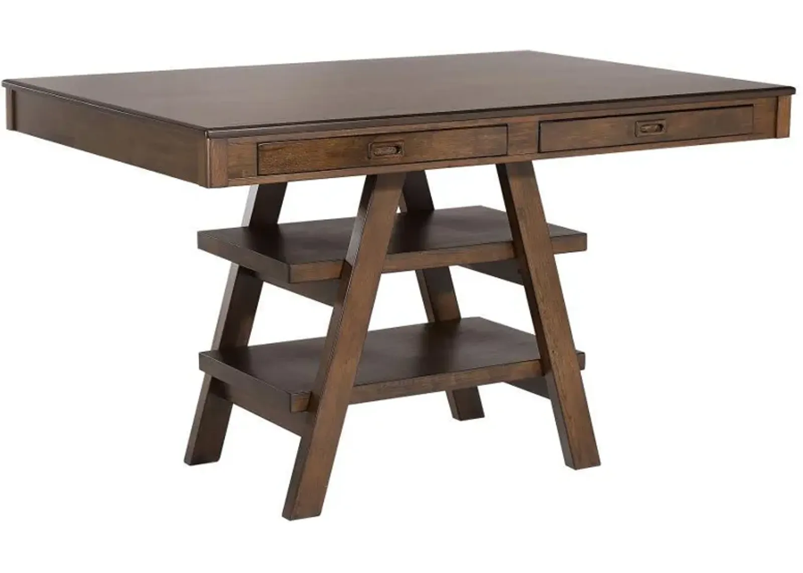 Dewey - Rectangular Counter Height Dining Table - Walnut