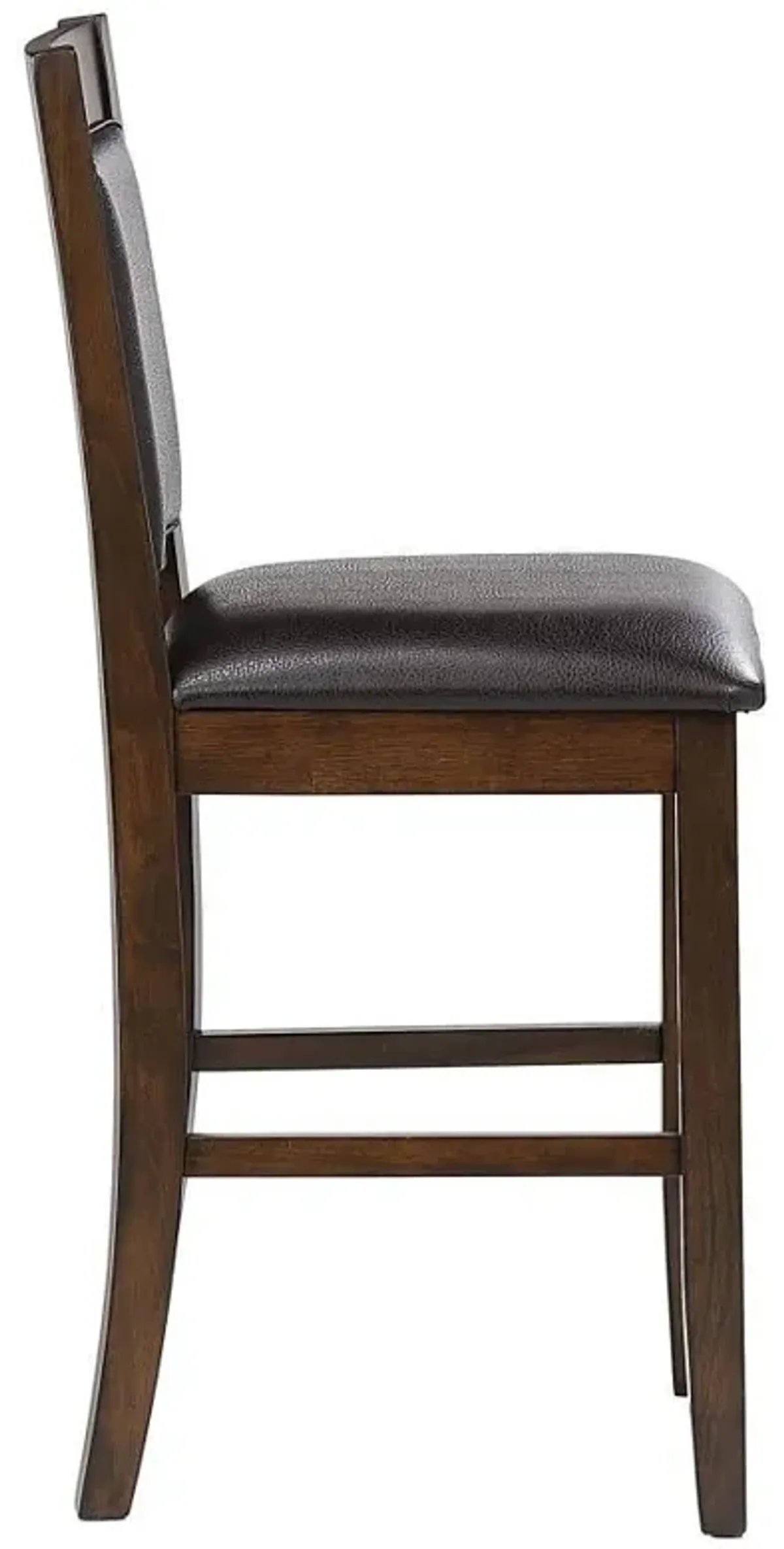 Dewey - Upholstered Counter Chair (Set of 2) - Walnut