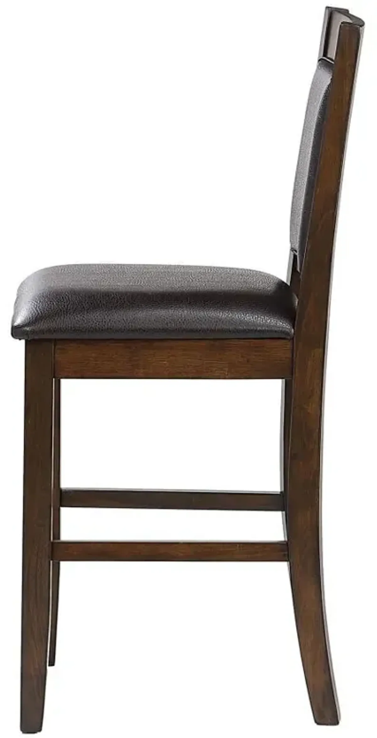 Dewey - Upholstered Counter Chair (Set of 2) - Walnut