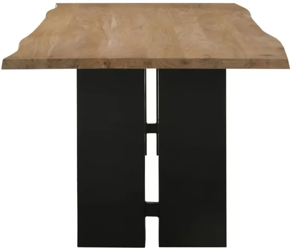 Bradshaw - Live Edge Wood Dining Table - Natural Acacia