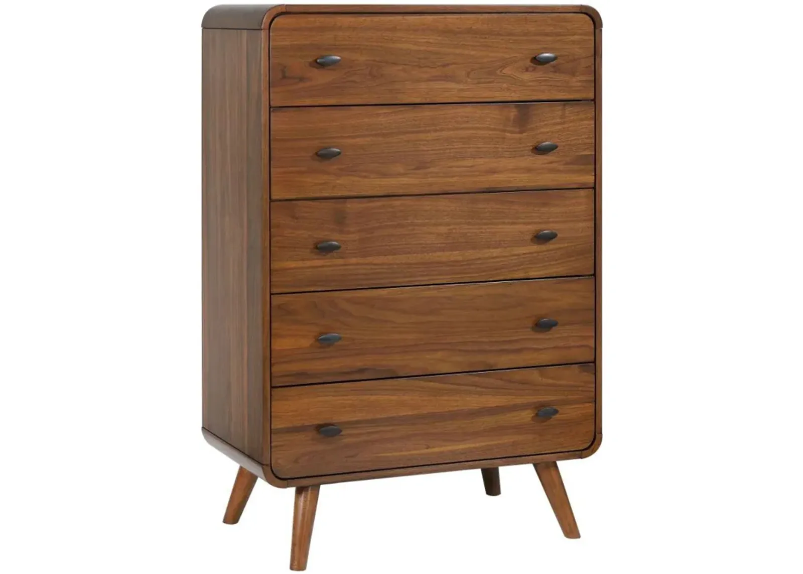 Robyn - 5-Drawer Bedroom Chest - Dark Walnut