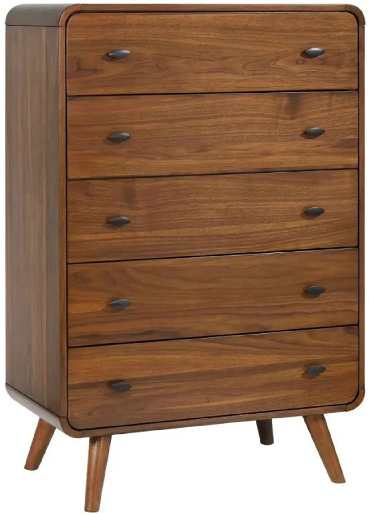 Robyn - 5-Drawer Bedroom Chest - Dark Walnut