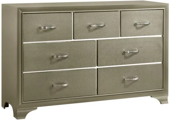 Beaumont - 7-Drawer Dresser - Champagne