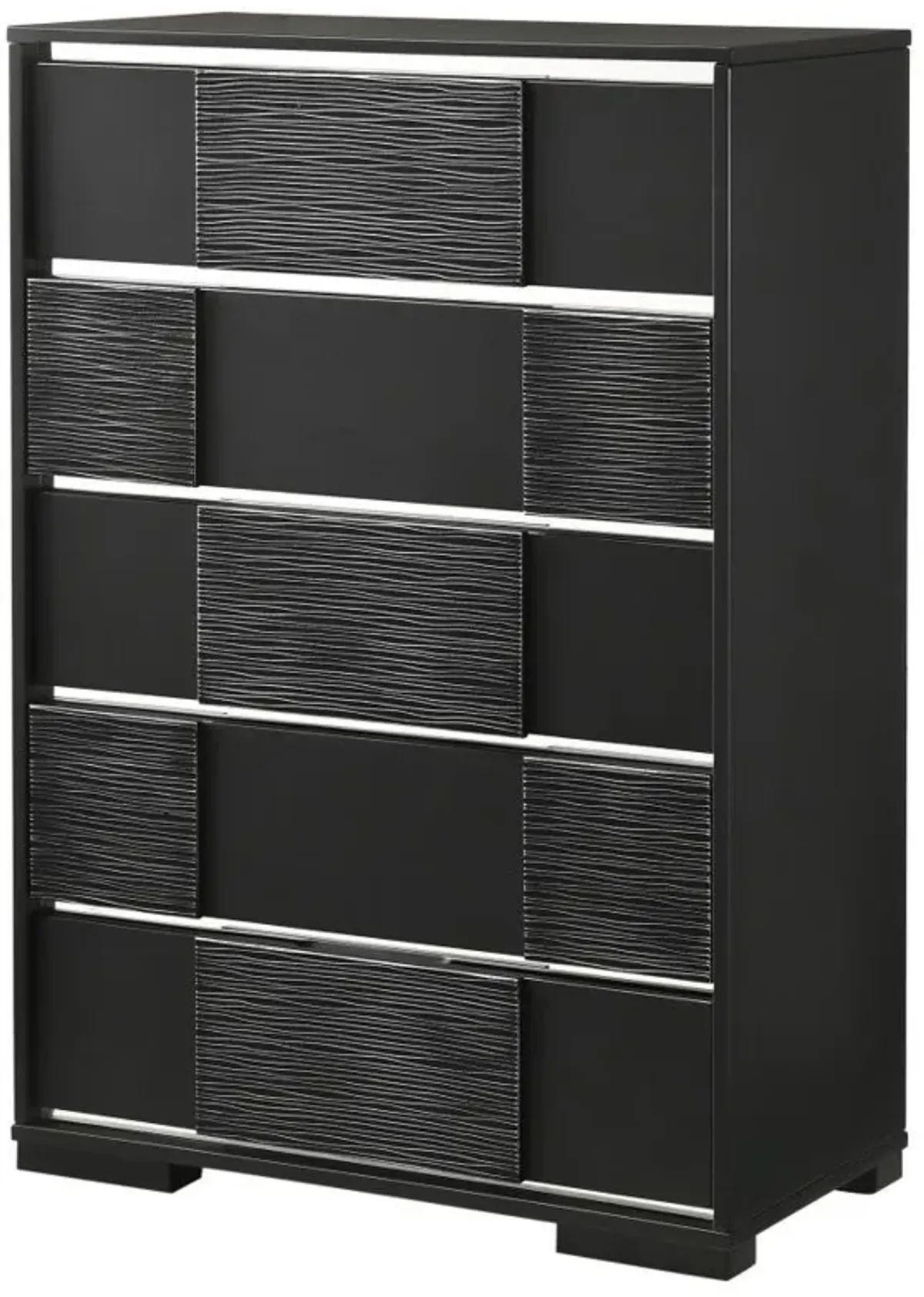 Blacktoft - 5-Drawer Bedroom Chest - Black