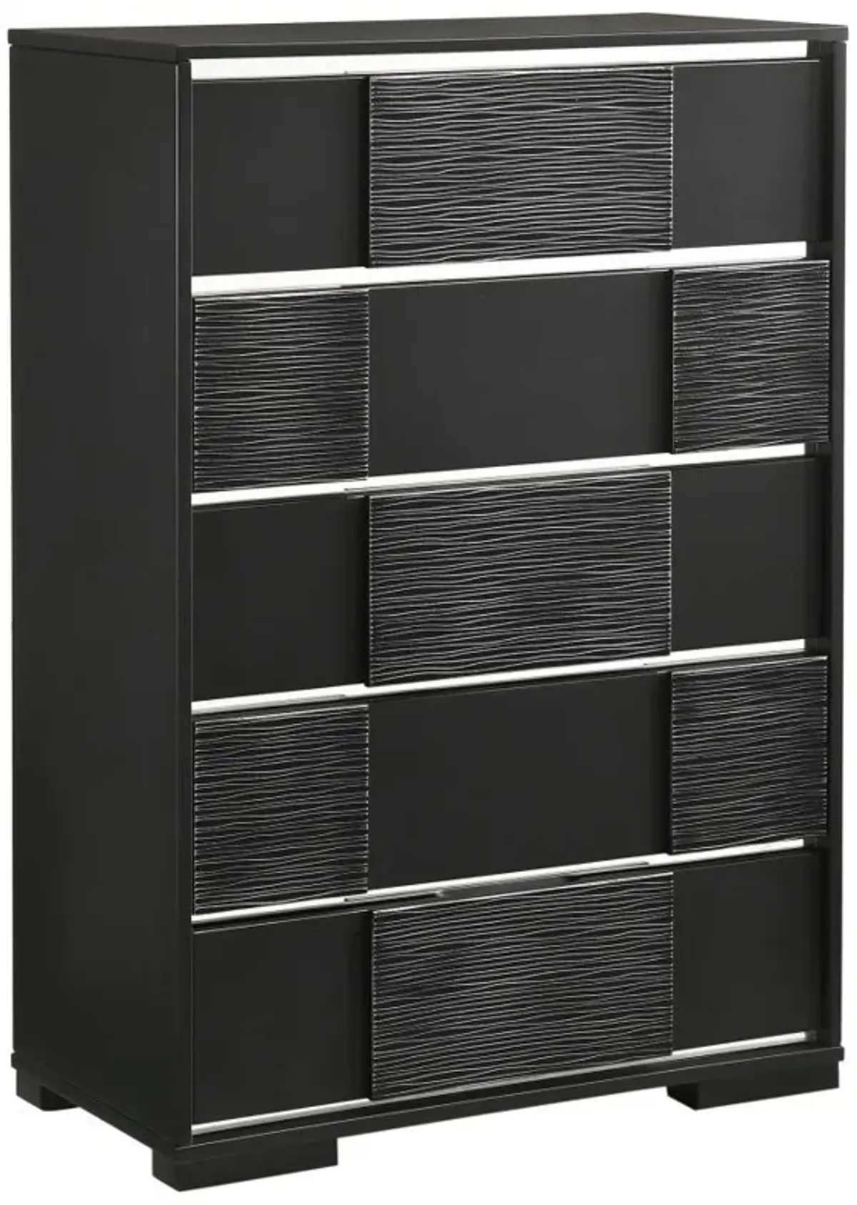 Blacktoft - 5-Drawer Bedroom Chest - Black