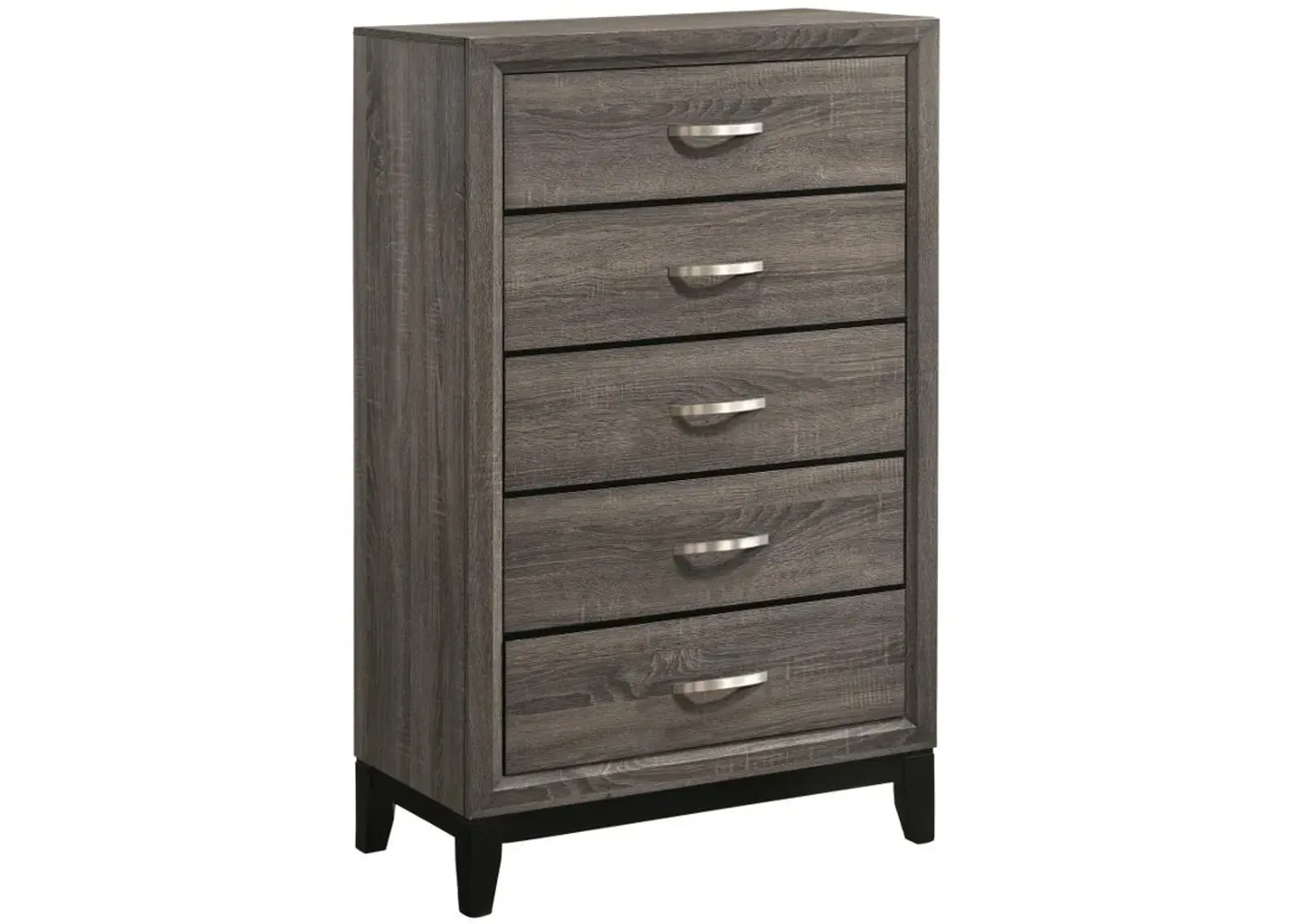 Watson - 5-Drawer Bedroom Chest - Gray Oak