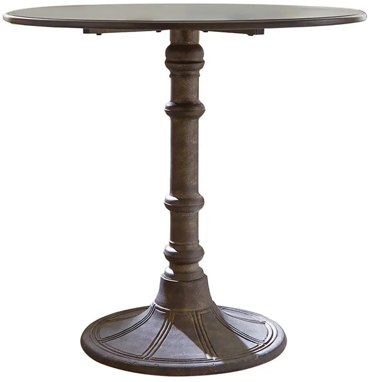 Oswego - Round Bistro Dining Table - Bronze