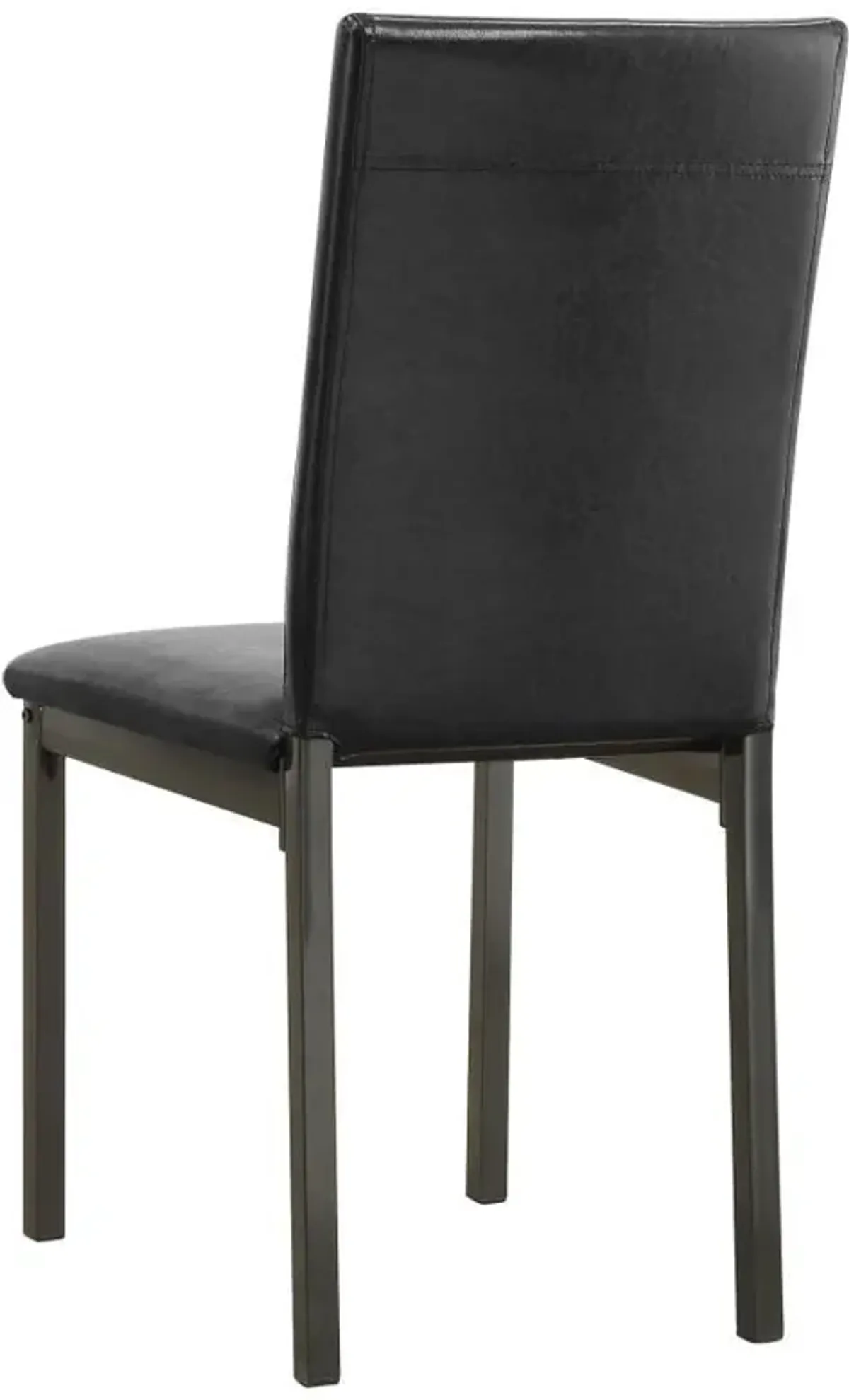 Garza - Upholstered Dining Side Chairs (Set of 2) - Black