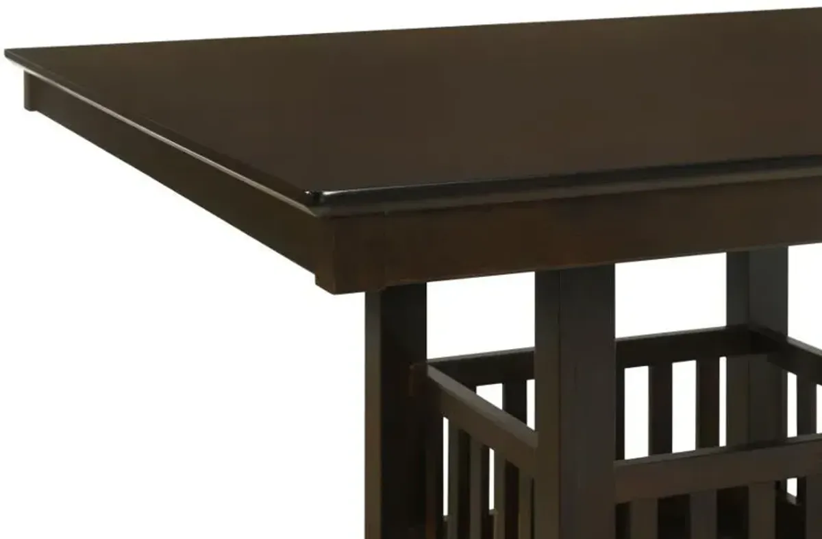 Jaden - Square Counter Height Dining Table - Espresso