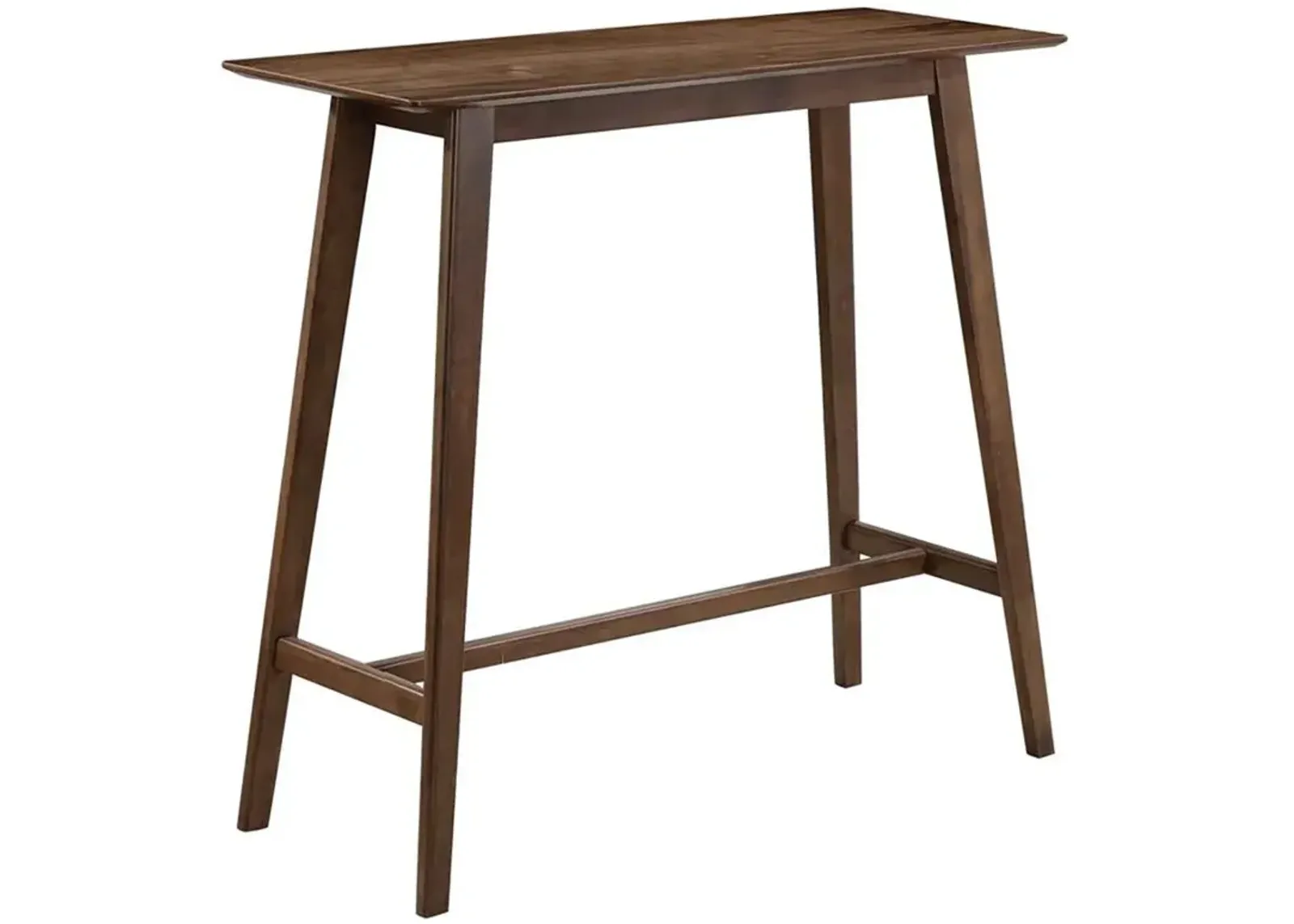 Finnick - Rectangular Bar Table - Walnut