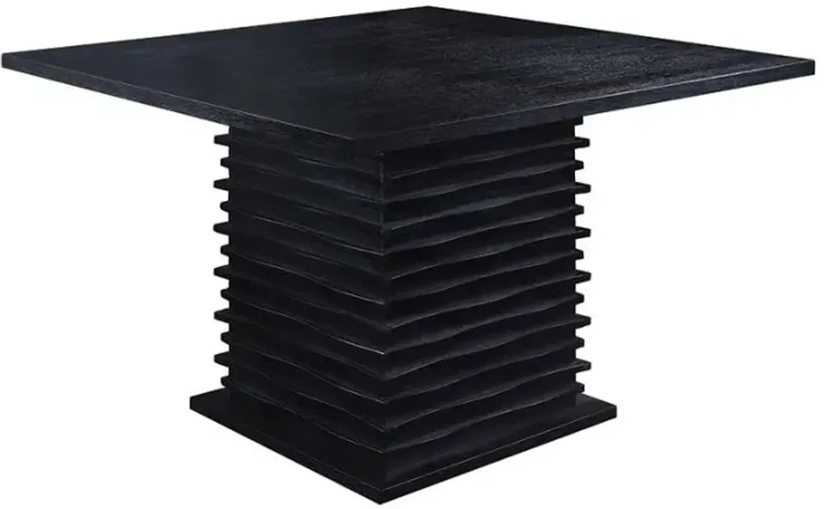 Stanton - Square Counter Height Dining Table - Black