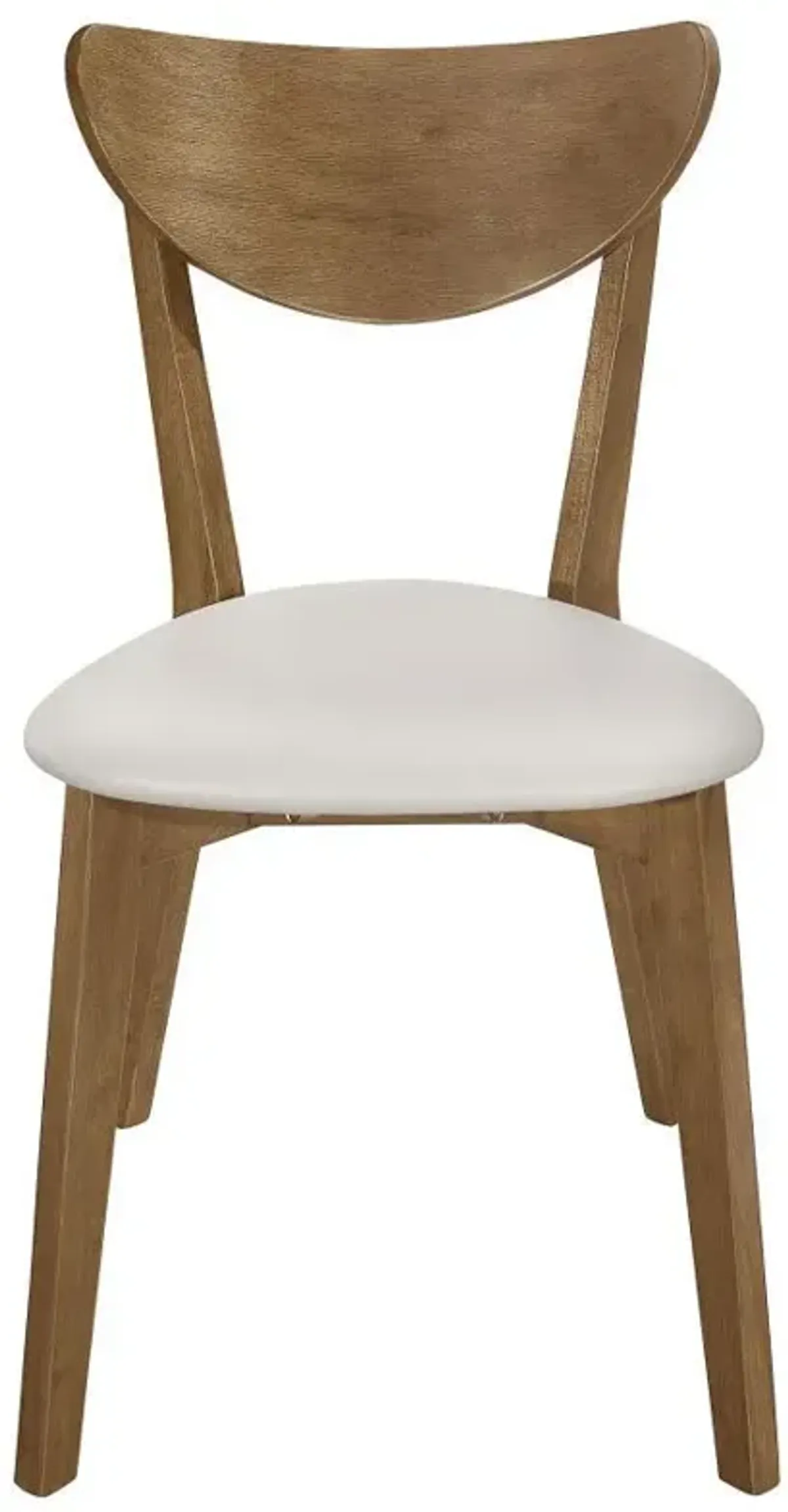 Kersey - Curved Wood Dining Side Chair (Set of 2) - Chestnut