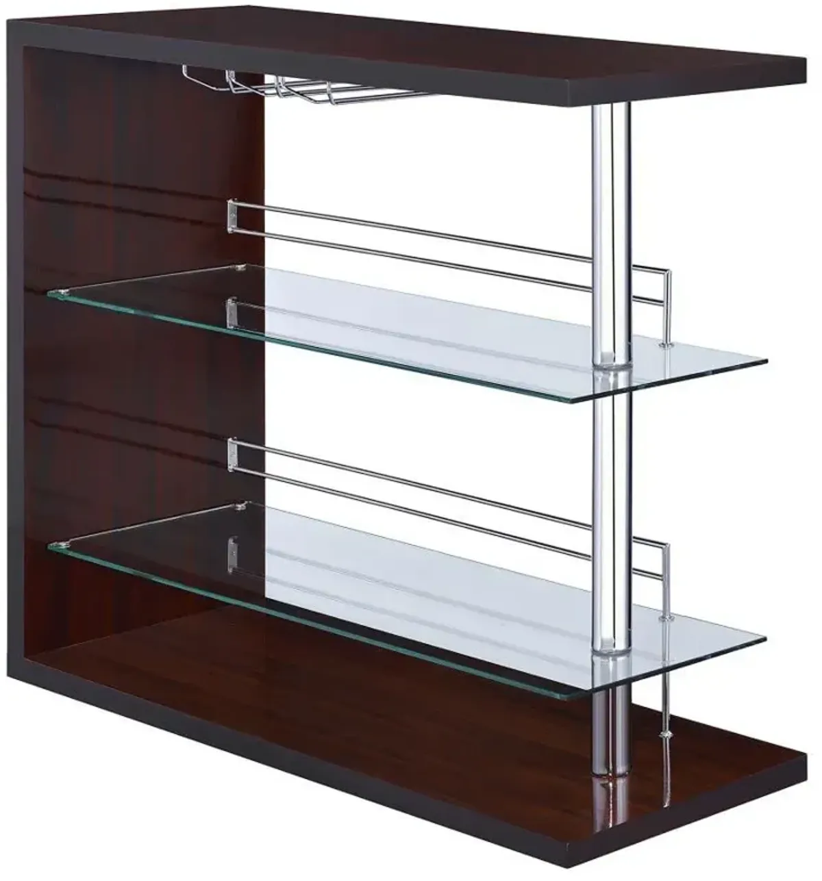 Prescott - Rectangular 2-Shelf Bar Unit