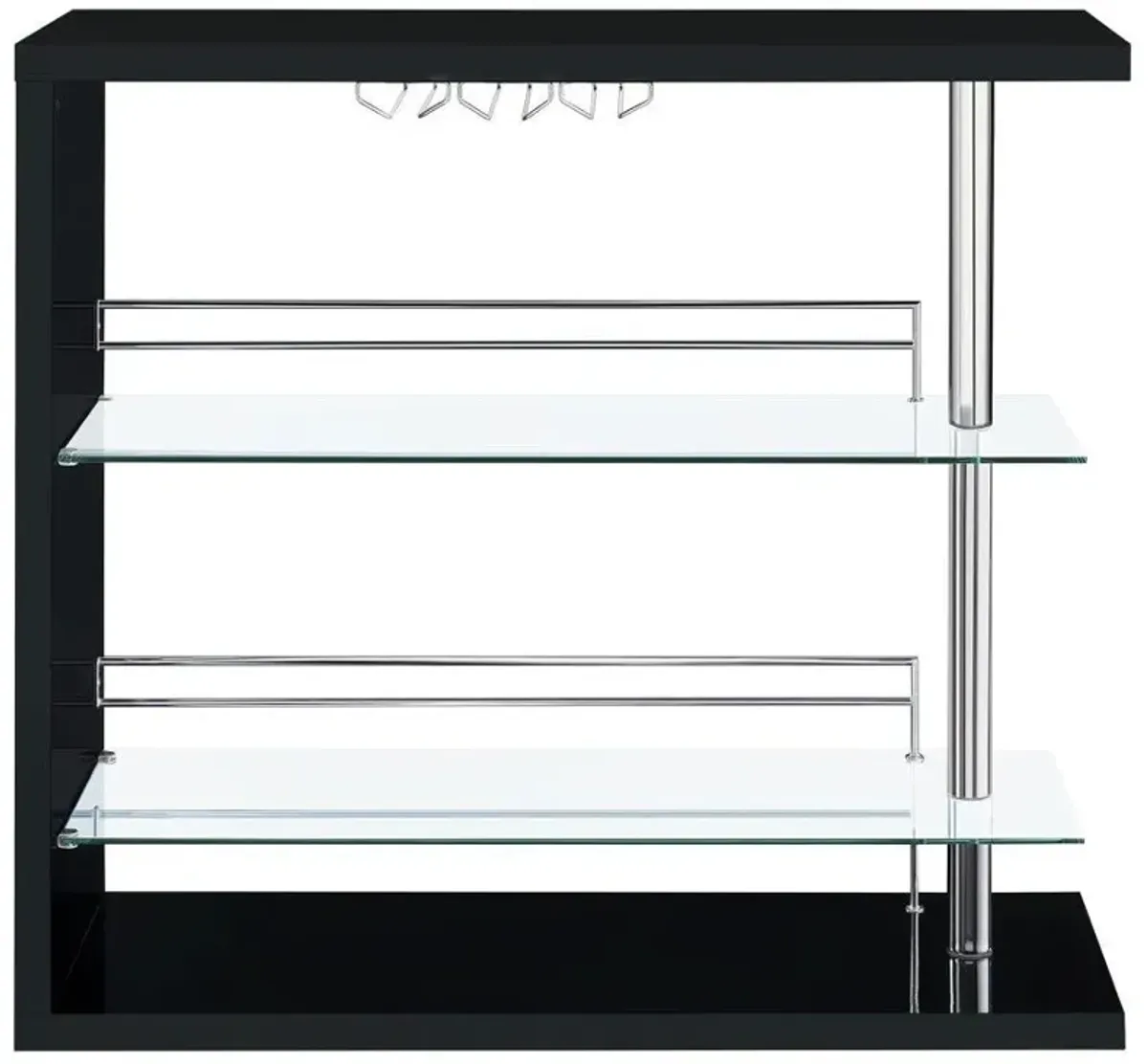 Prescott - Rectangular 2-Shelf Bar Unit