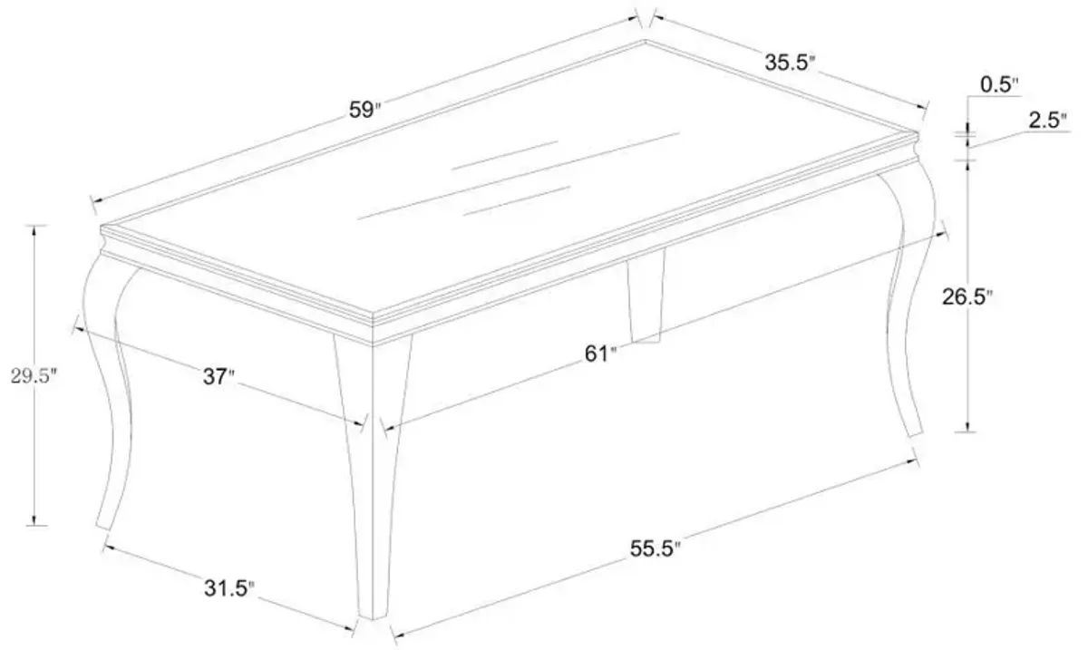 Carone - Rectangular Dining Set