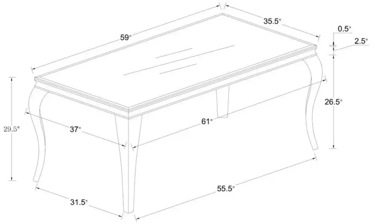 Carone - Rectangular Dining Set