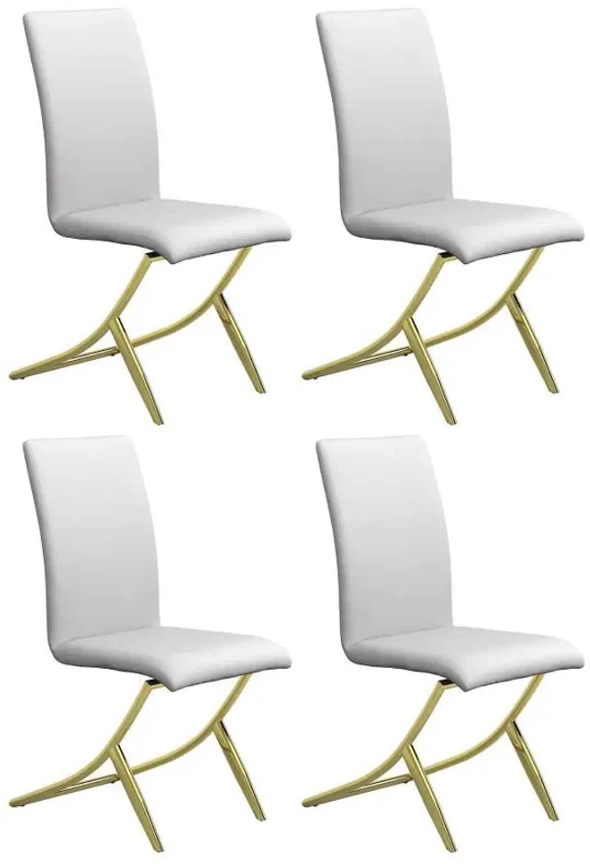 Chanel - Upholstered Side Chairs (Set of 4)