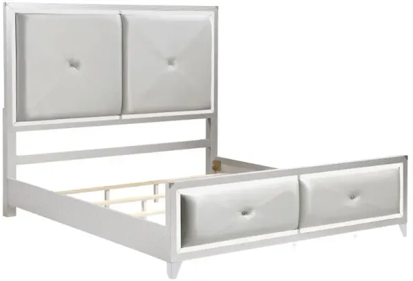 Larue - Upholstered Tufted Panel Bed