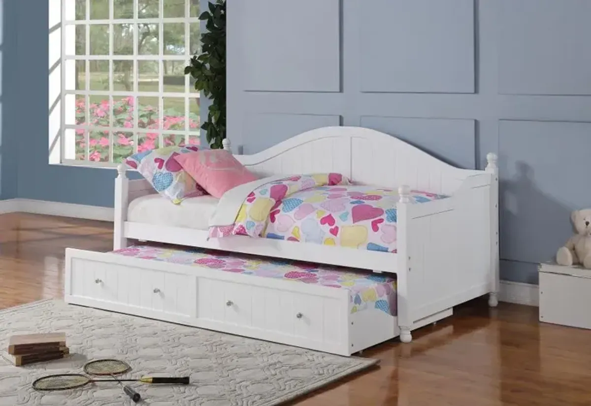 Julie Ann - Arched Back Day Bed With Trundle