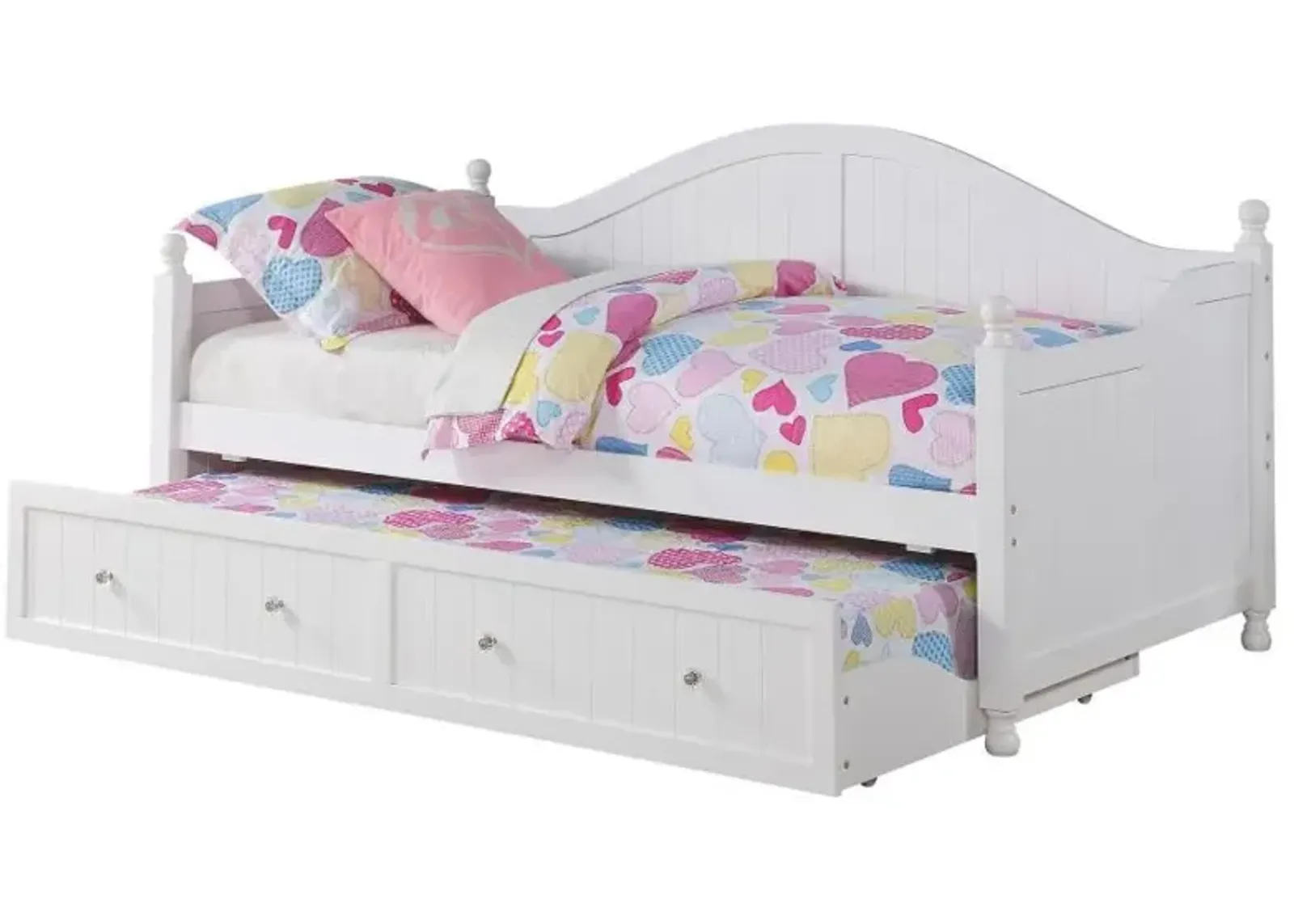 Julie Ann - Arched Back Day Bed With Trundle