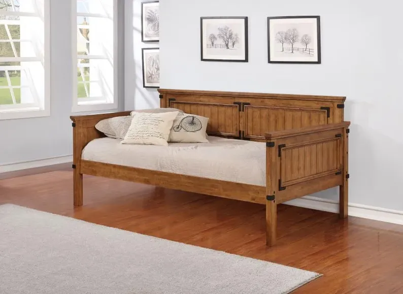 Oakdale - Twin DayBed - Rustic Honey