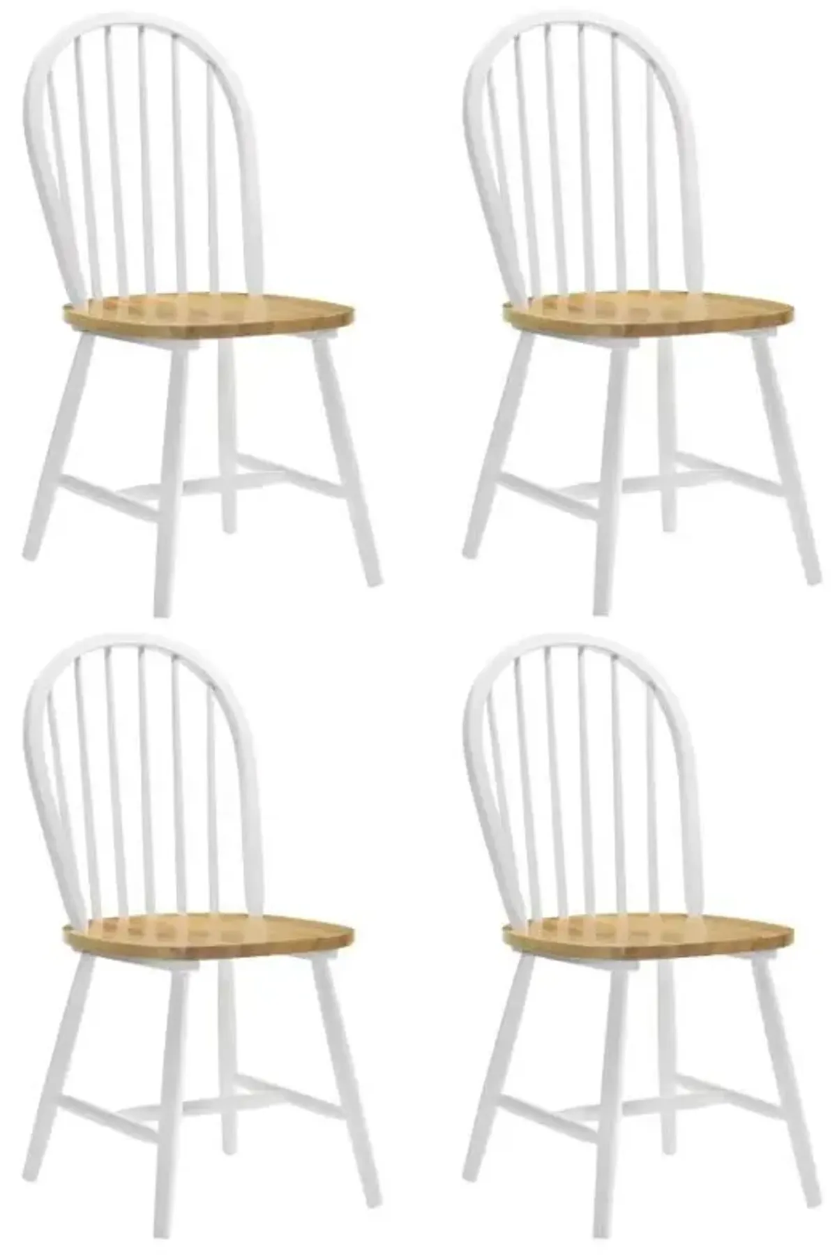 Cinder - Wood Dining Side Chair (Set of 4) - White