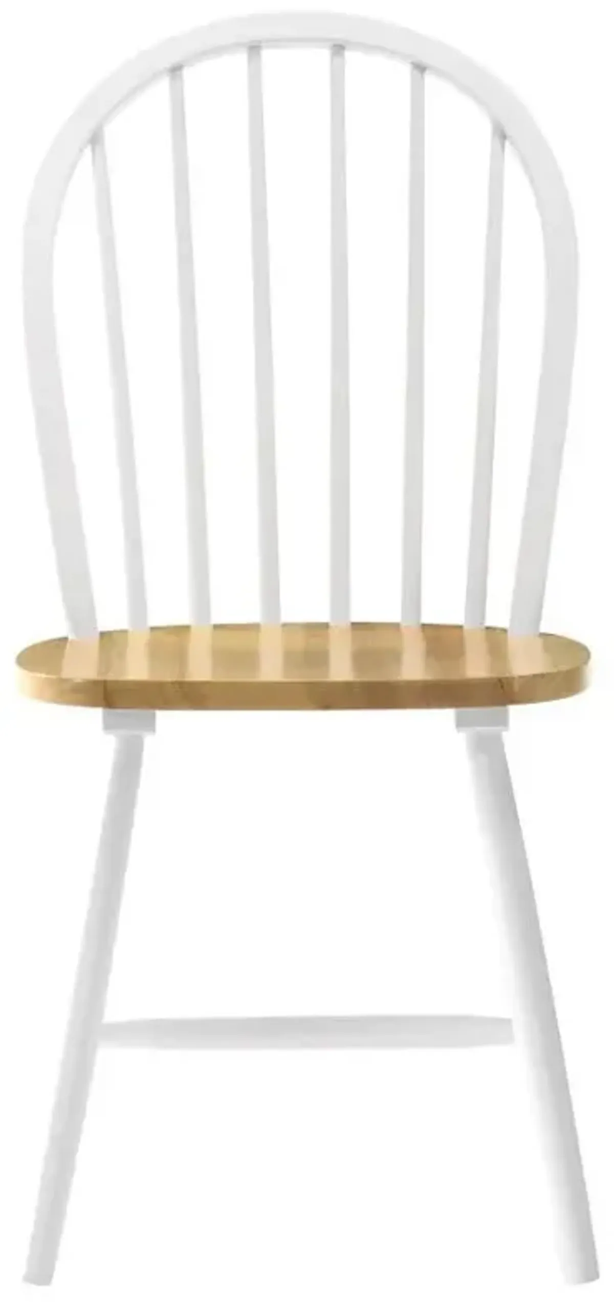 Allison - 5 Piece Round Drop Leaf Dining Table Set - White