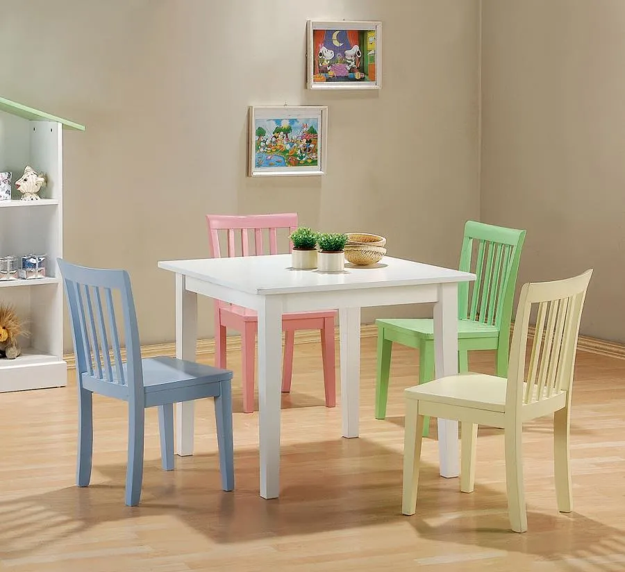 Rory - 5 Piece Dining Set - Multi Color