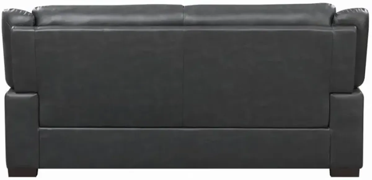 Arabella - Upholstered Padded Arm Sofa - Gray