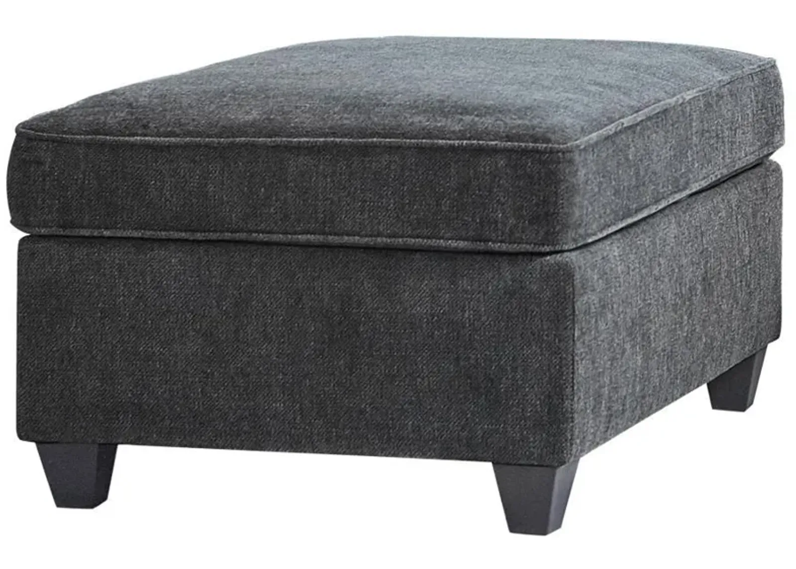 Mccord - Rectangular Upholstered Ottoman - Dark Gray