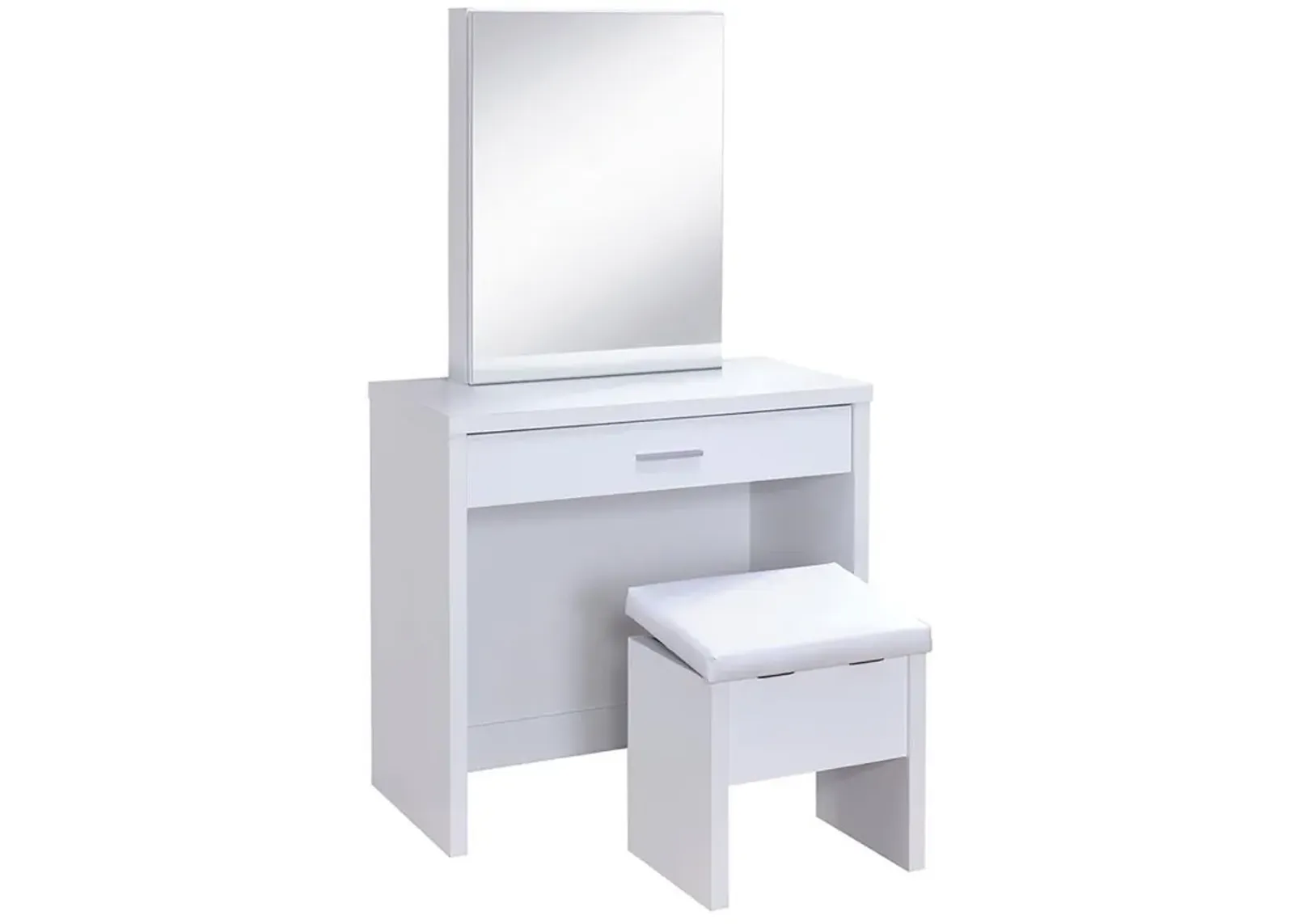 Harvey - 2-piece Vanity Set with Lift-Top Stool